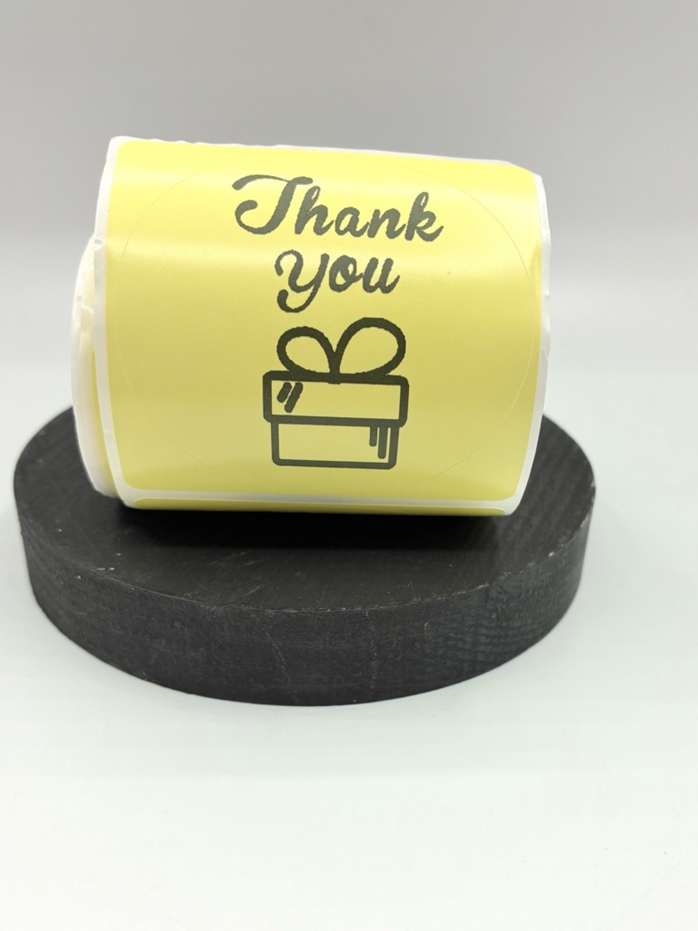 (75) Thank You Stickers-Yellow